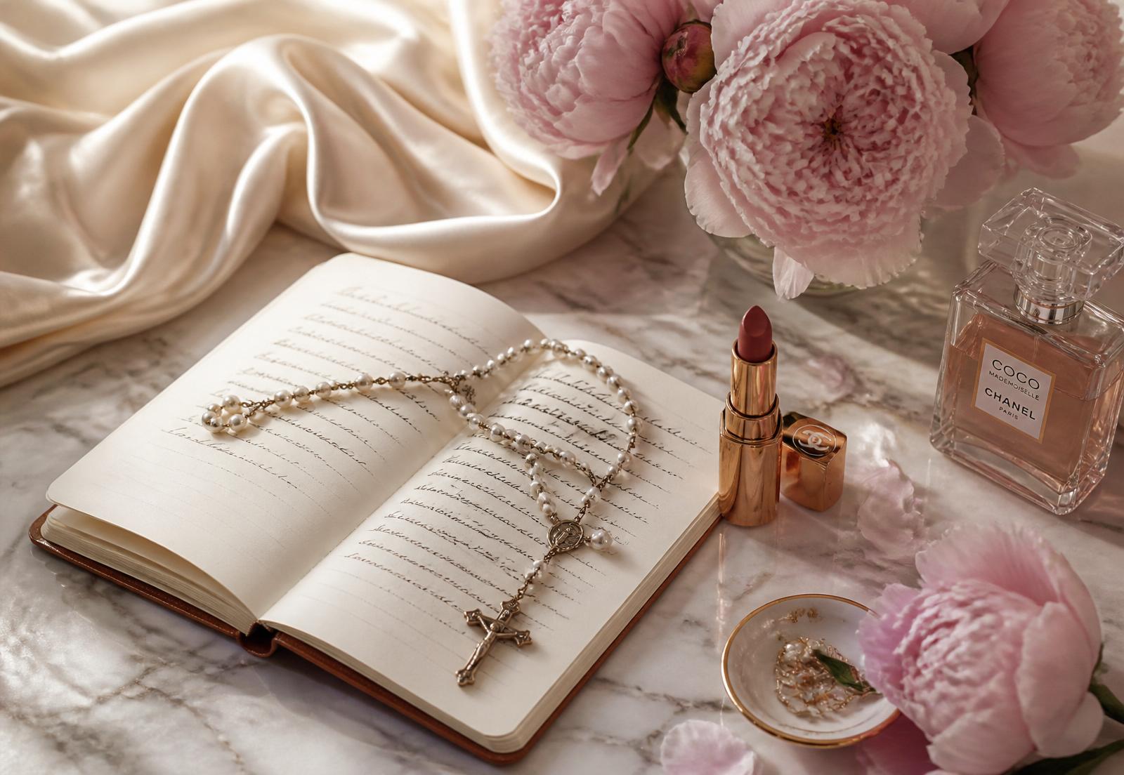 Editorial still life — the founder's vanity